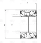 ��������� ������� ��� �/� Mazda 3 (03-) ��� ABS �����. (CS 1801) CS1801 ����