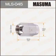 ����� Masuma 12x1.5��, L=35.6��, ��� ����=19�� MLS045 ����