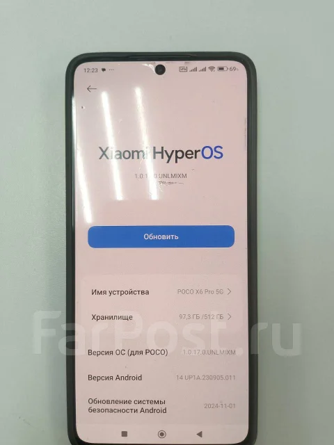 Xiaomi Poco X6 Pro. �/�, 512 ��, �����, 5G ����
