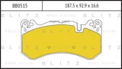 ������� ��������� �������� Mercedes C204/C209/C218/W211/W212/W166/�C216 06- Blitz BB0515 BB0515 ����