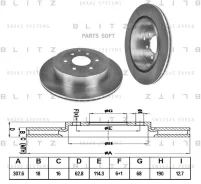 ���� ��������� ������ ������������� Blitz BS0352 BS0352 ����