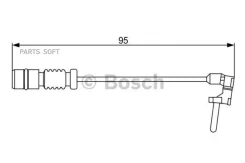 ������ ������ ����. �������MB W123/W124/W201/W202/W210/W140 L=94 Bosch 1987474901 3902F [1405401217]! 1987474901 ����