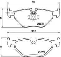 ������� �������� �. BMW E39 2.0-4.0/2.0D-3.0D 95 Brembo P06023 P06023 265 15=FDB1075=571936B ! P06023 ����