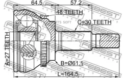 ���� �������� �-��! ���� Toyota Previa 3.0 99 Febest 0110GSU45A48 0110GSU45A48 ����