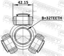  32X42.15 Febest 0116ASV50 0116ASV50 