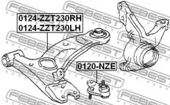 ����� �������� �����! Toyota Celica ZZT230/231 Febest 0124ZZT230LH 0124ZZT230LH ����