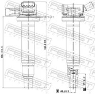 ������� ���������! Toyota Land Cruiser 200, Lexus GS430 4.3/4.7 08 Febest 01640004 01640004 ����