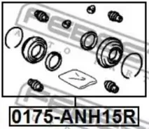 ����������� ���� �������� Toyota Estima T/L ACR30/MCR30 1999-2006 0175-ANH15R Febest 0175-ANH15R 0175ANH15R ����