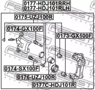 ����� ������� ���������� �������� Febest 0177CHDJ101R 0177CHDJ101R ����