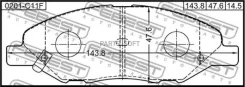 ������� ��������� | ����� ����/��� | Febest 0201C11F 0201C11F ����
