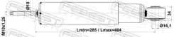 ����������� ������ GAS. TWIN TUBE Febest 04110012R 04110012R ����
