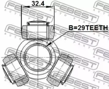 ������� 29X32.4 Febest 0416CY2 0416CY2 ����