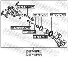 ������� ��������� ������ ������ (�� ������) Febest 0477GFRR 0477GFRR ����