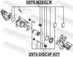 ����������� �������� ���������� ������� (�� ���� �������) Febest 0575MZ6GLR 0575MZ6GLR ����