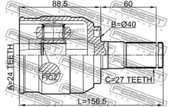 ���� ���������� ������ 24X40X27 Febest 1211IX352WDRH 1211IX352WDRH ����