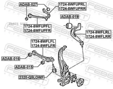 ����� ������� | ����� ��� | Febest 17248Wfuprl 17248WFUPRL ����