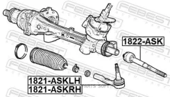 ���������� ������� ������ Febest 1821Askrh 1821ASKRH ����