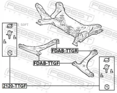 ����� �������! Ford Transit TT9 06 Febest 2120TTGF 2120TTGF ����
