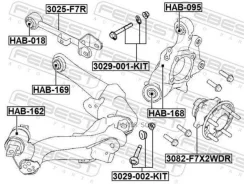 ���� ������ ���������� ������� (��� ���������� ��������) Febest 3025F7R 3025F7R ����