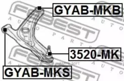 ����� ������� ��������� ������� ������ Febest 3520MK 3520MK ����