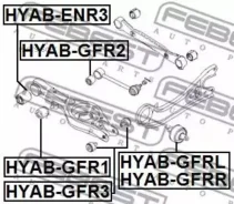 ����������� ������� ������� ������ | ��� ����/��� | Febest Hyabgfr3 HYABGFR3 ����
