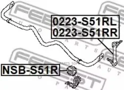 ������ ������� ������������� d28 | ��� ����/��� | Febest NSBS51R NSBS51R ����