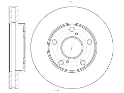 ���� ��������� G-Brake GR02072 ������������� Gbrake GR02072 ����