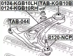 ����������� ��������� ������ | ��� ����/��� | Febest Tabkgb10B TABKGB10B ����