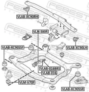 ����� ��������� ������ Febest VLM-S80R Febest VLM-S80R VLMS80R ����