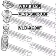 ����� ������������ ���������! Volvo S60/S80/V70/XC70/XC90 98 Febest Vlsss80F VLSSS80F ����