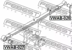 ����������� ������� Febest VWAB026 VWAB026 ����