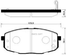 ������� ��������� �������� ������ KIA: Carens F-J 02-06 HSB HP1020 HP1020 ����