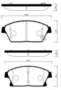 ������� ��������� �������� ������ Daewoo: Lacetti Premium 16 inch Chevrolet: Cruze 16 inch HSB HP2026 HP2026 ����