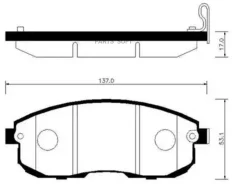 ������� ��������� �������� ������ Suzuki: SX4 06- Nissan: JUKE 10- Renault: Latitude 10- FIAT: Sedici 06- HSB HP3012 HP3012 ����