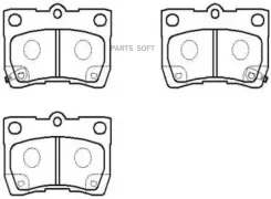 ������� ��������� �������� Toyota: Crown 03.12- Lexus: GS430 06-: Lexus: IS200, 250, GS300, 430 HSB HP5174 HP5174 ����