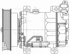 ���������� ������. ��� �/� Renault Kangoo II (07-)/Clio III (05-) (LCAC 0916) Luzar LCAC0916 LCAC0916 ����