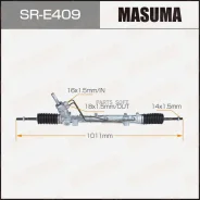 ����� ������� ��� �/� Lada Largus, Renault Logan Masuma Masuma SR-E409 SRE409 ����