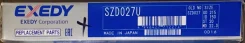 ���� ��������� SZD027U 215x150x20x22.3 Exedy SZD027U ����