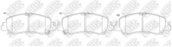 ������� ��������� �������� mitsubishi eclipse cross (gk, gl) NIBK PN3816 PN3816 ����