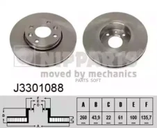 ���� ��������� Nipparts J3301088 J3301088 ����