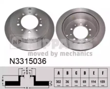 ���� ��������� Nipparts N3315036 N3315036 ����