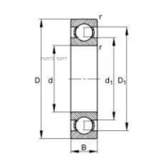 ��������� (72,00/ 35.00/ 17.00/ ���������) NSK 6207NR 6207NR ����