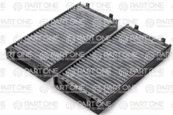 ������ ������ with active carbon, set 2 pcs. BMW X5 07, X6 08, 293x138x34 PART-ONE 1CF108 1CF108 ����
