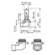 ����� ����������� ��������� ����� HB3 P20d 3200K Vision 12V 65W ������ 1�� Philips 9005PRC1 9005PRC1 ����