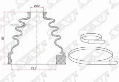 ������� ����� (�����/ �������) Nissan Almera 12-19 / Sunny 06-12 SAT C-1579T, �������� C1579T ����