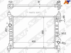 �������� Chevrolet Spark 10-16 / Ravon R2 16-20 SAT CH0002-1 CH00021 ����