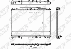 �������� Honda Stepwgn 05-09 SAT HD0009-RG HD0009RG ����