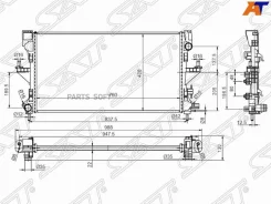 �������� Peugeot Boxer 14- / Citroen Jumper 14- SAT PG0009-14 PG000914 ����