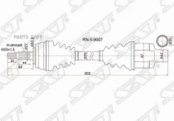 ������ � ����� Renault Duster 10-21 / Dacia Duster 10-17 (�������/ ������) SAT RN-5-9007, ������ �������� RN59007 ����