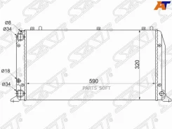 �������� Audi 100 91-95 / 80 86-95 SAT SG-AD0001-MT SGAD0001MT ����